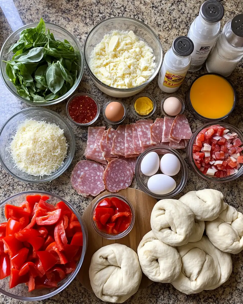 Mouthwatering Italian Crescent Roll Sandwich Bake Delight 3 Ingredients for Mouthwatering Italian Crescent Roll Sandwich Bake Delight