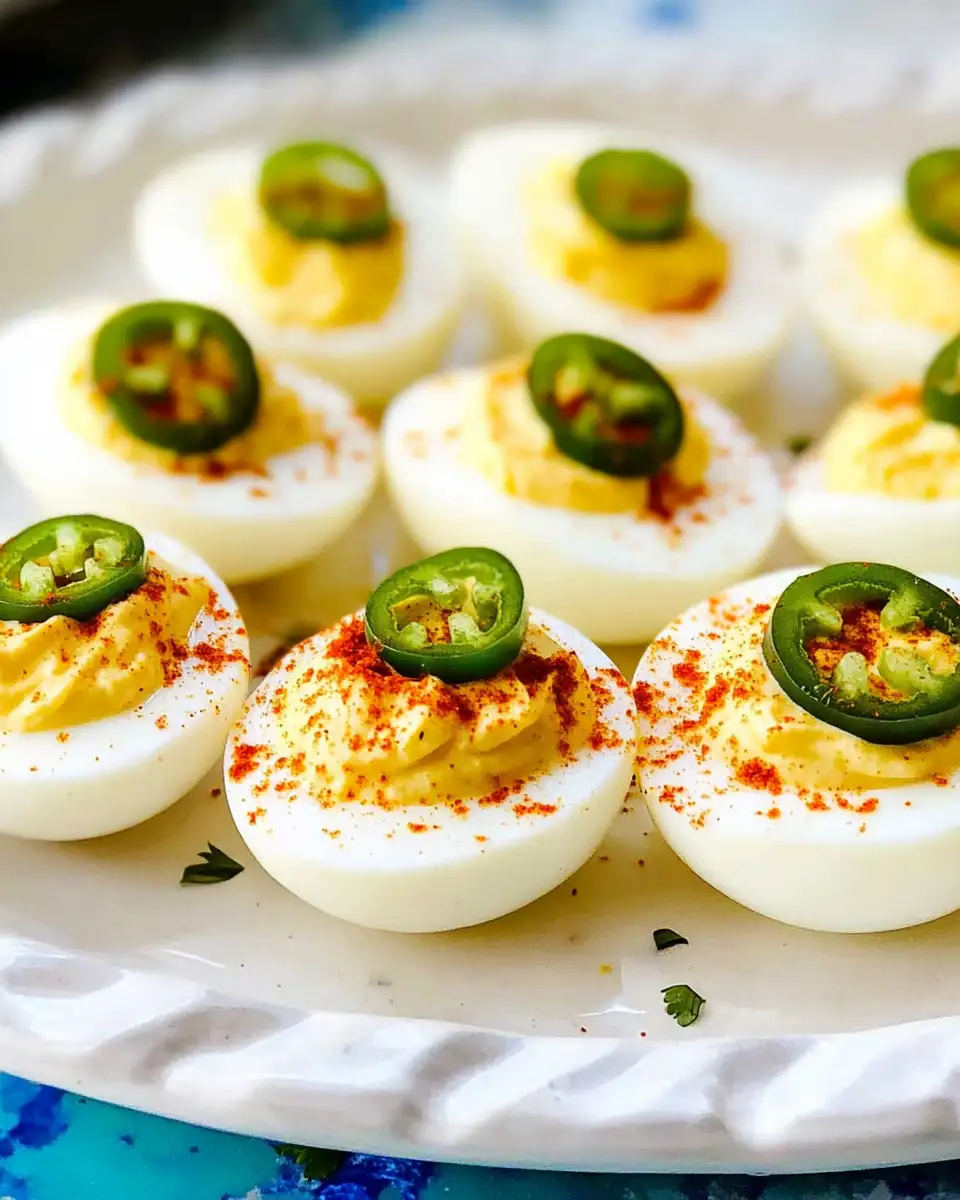 Spice Up Your Snack Game with Jalapeno Deviled Eggs - Featured Image