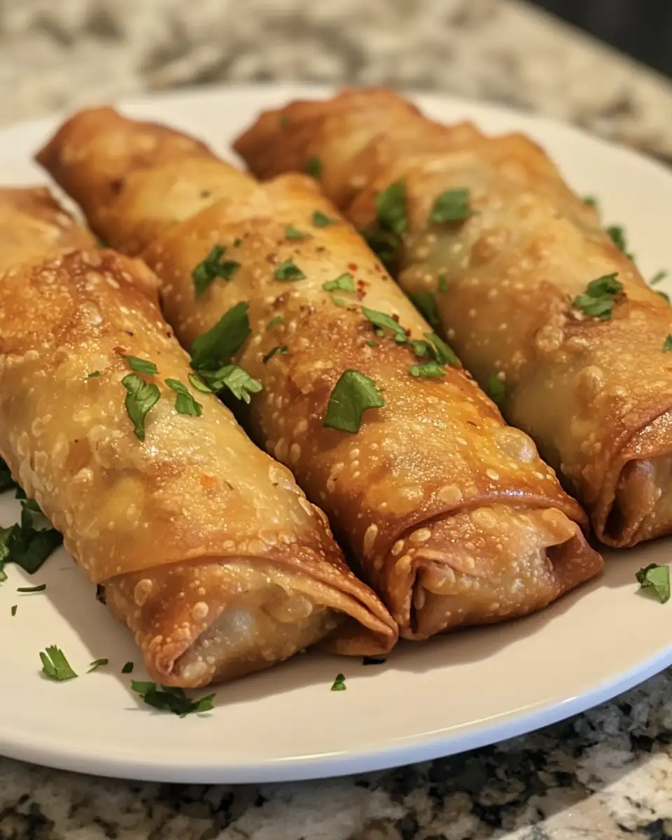 Spice Up Your Appetizer Game with Jalapeno Popper Egg Rolls 6 Final dish - Spice Up Your Appetizer Game with Jalapeno Popper Egg Rolls