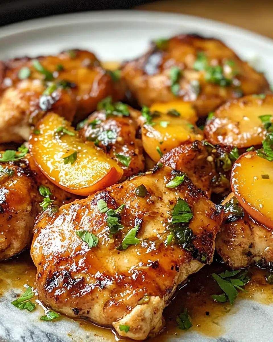 Spice and Sweetness Unite: Irresistible Jalapeño Peach Chicken - Featured Image