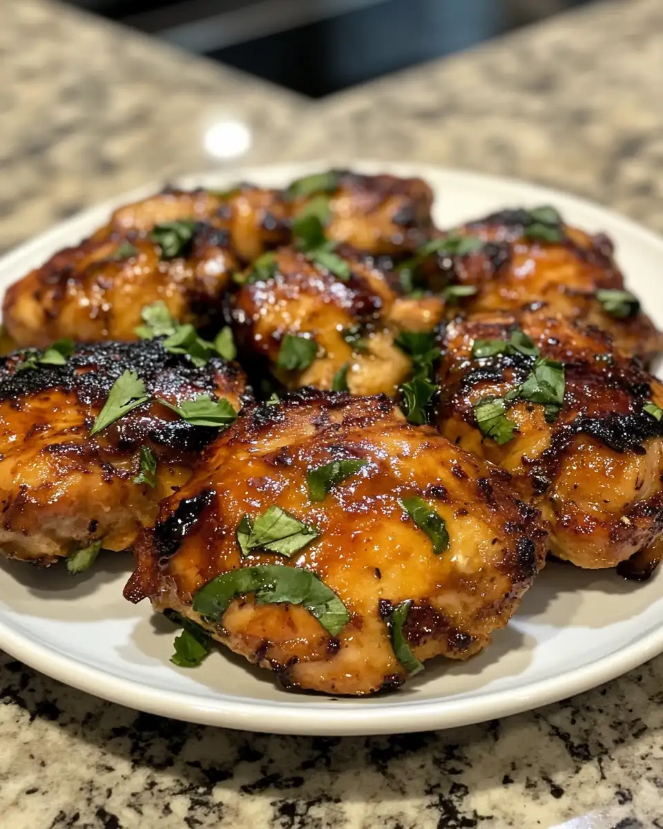 Final dish - Spice and Sweetness Unite: Irresistible Jalapeño Peach Chicken