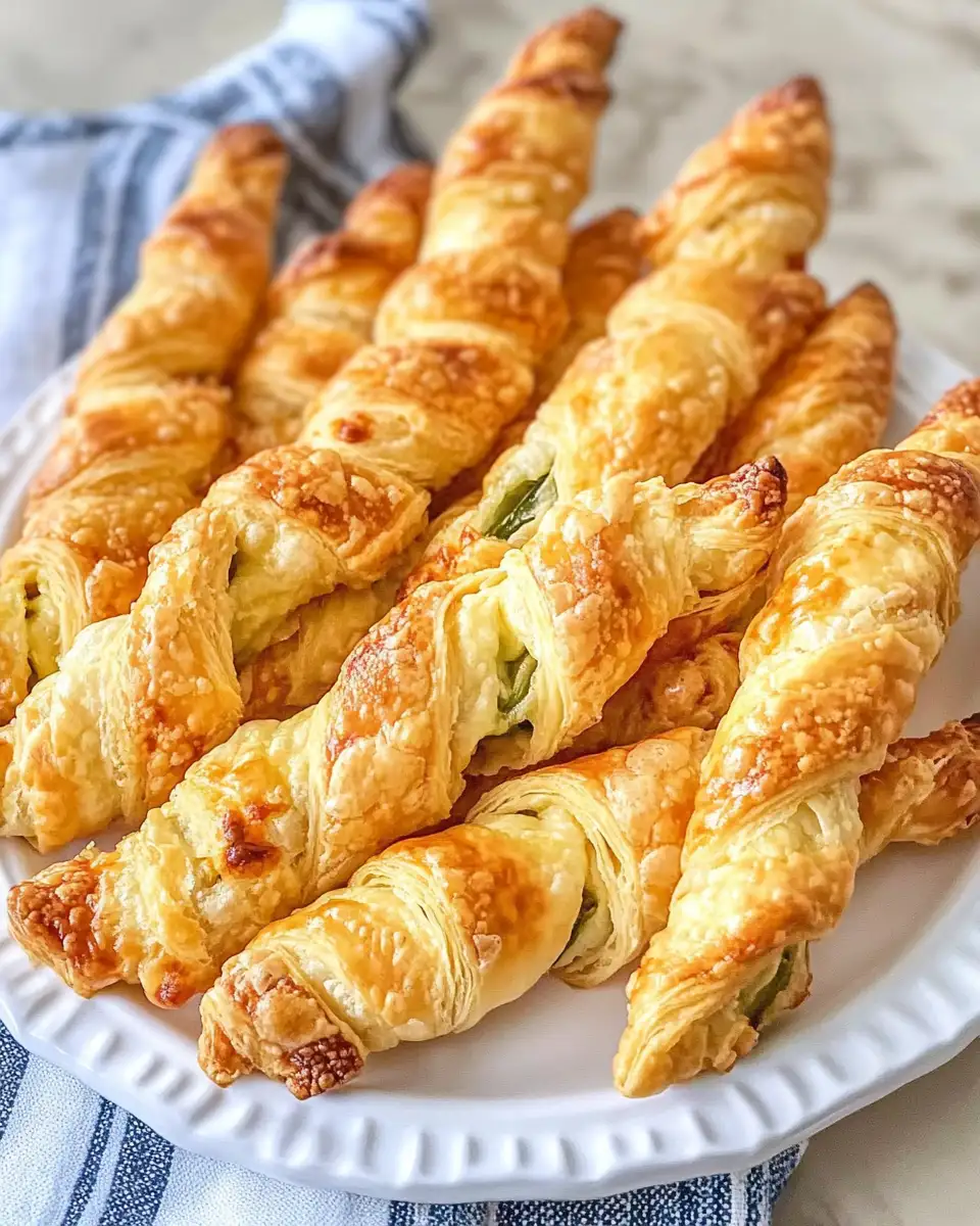 Spice Up Your Snack Game with Jalapeño Popper Puff Pastry Twists - Featured Image
