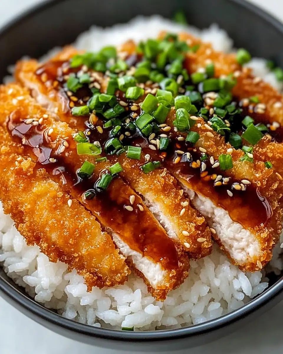 Savor the Crunch: Japanese Katsu Bowls with Tonkatsu Sauce Delight - Featured Image
