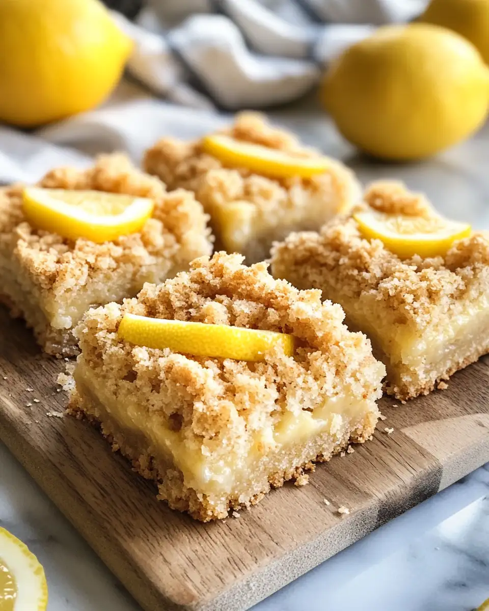 Zesty Delight: Irresistible Lemon Crumb Squares That Brighten Your Day 6 Final dish - Zesty Delight: Irresistible Lemon Crumb Squares That Brighten Your Day