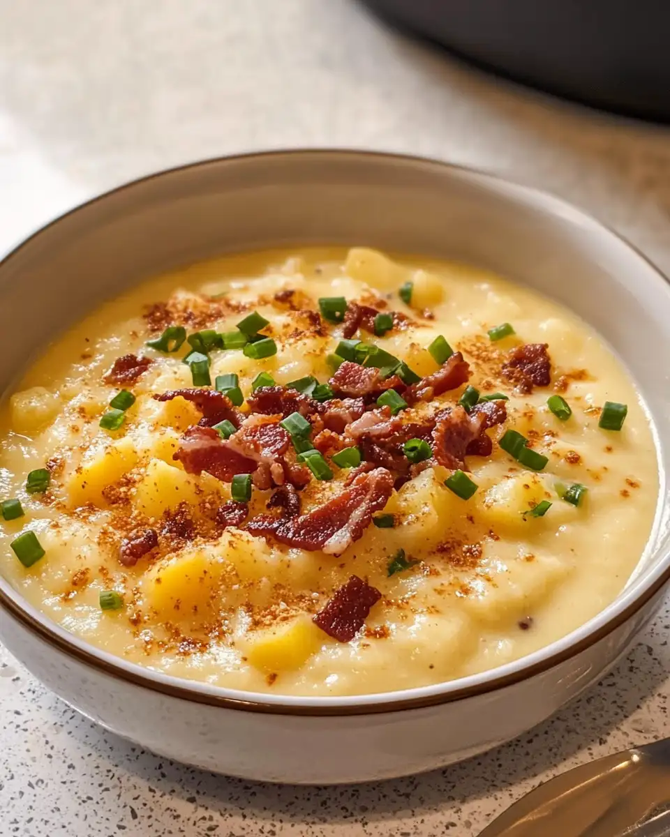 Ultimate Comfort: Loaded Baked Potato Soup with Bacon Bliss - Featured Image
