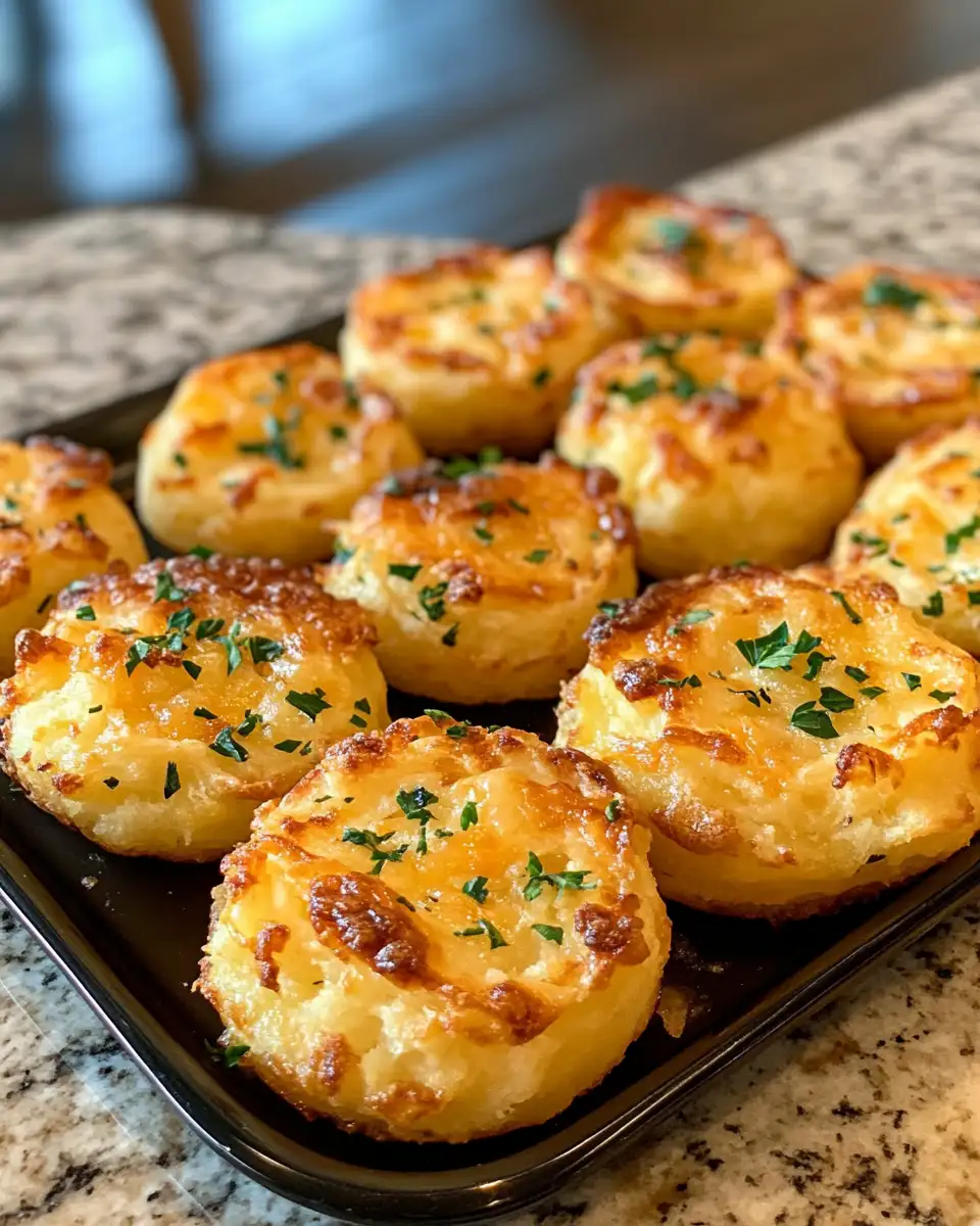 Final dish - Irresistibly Cheesy Mashed Potato Puffs That Steal the Show