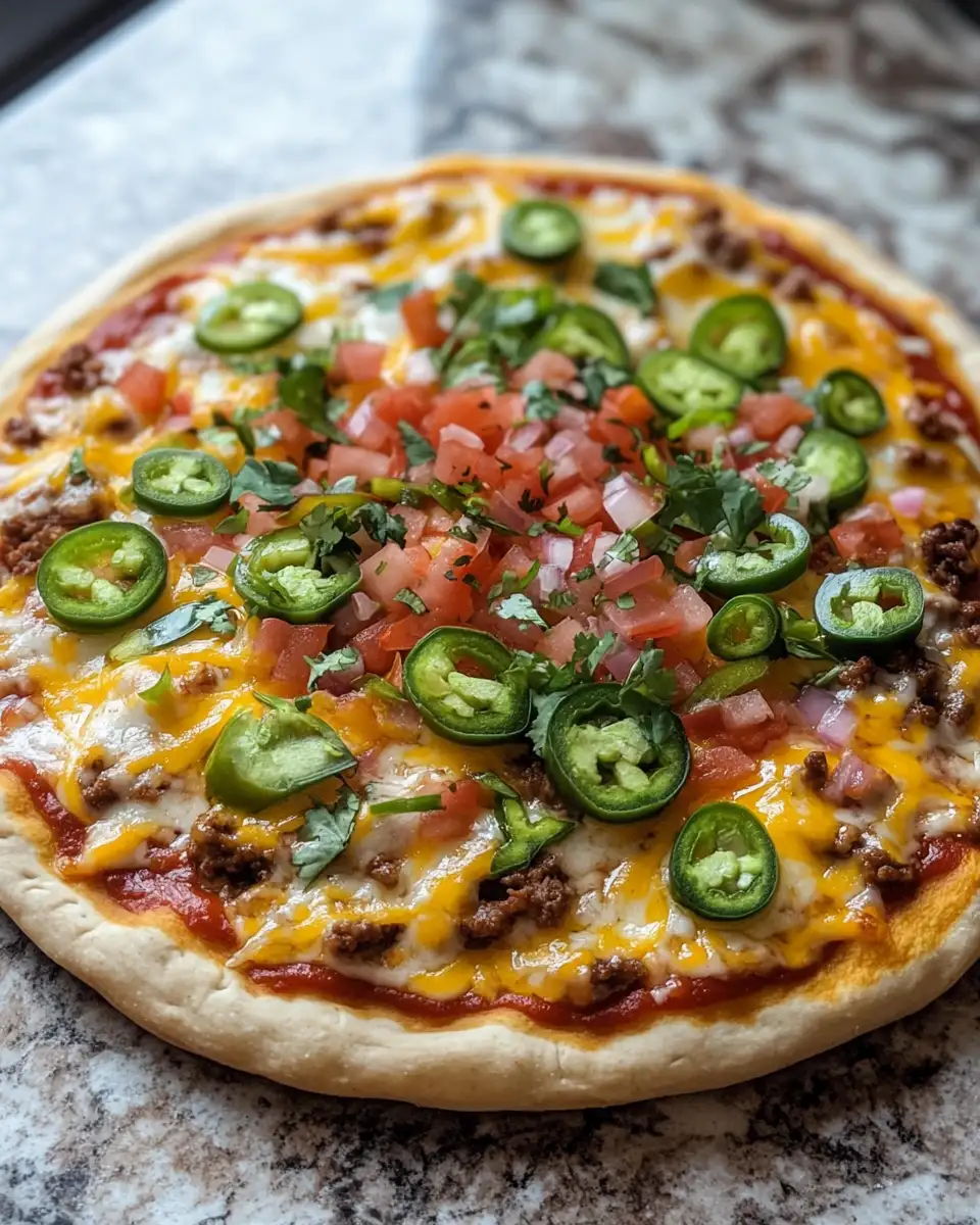 Final dish - Mexican Pizza Recipe That Beats Taco Bell Every Time
