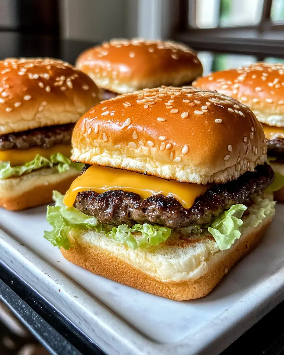 Bite-Sized Bliss: Mini Big Mac Cheeseburgers That Pack a Punch - Featured Image