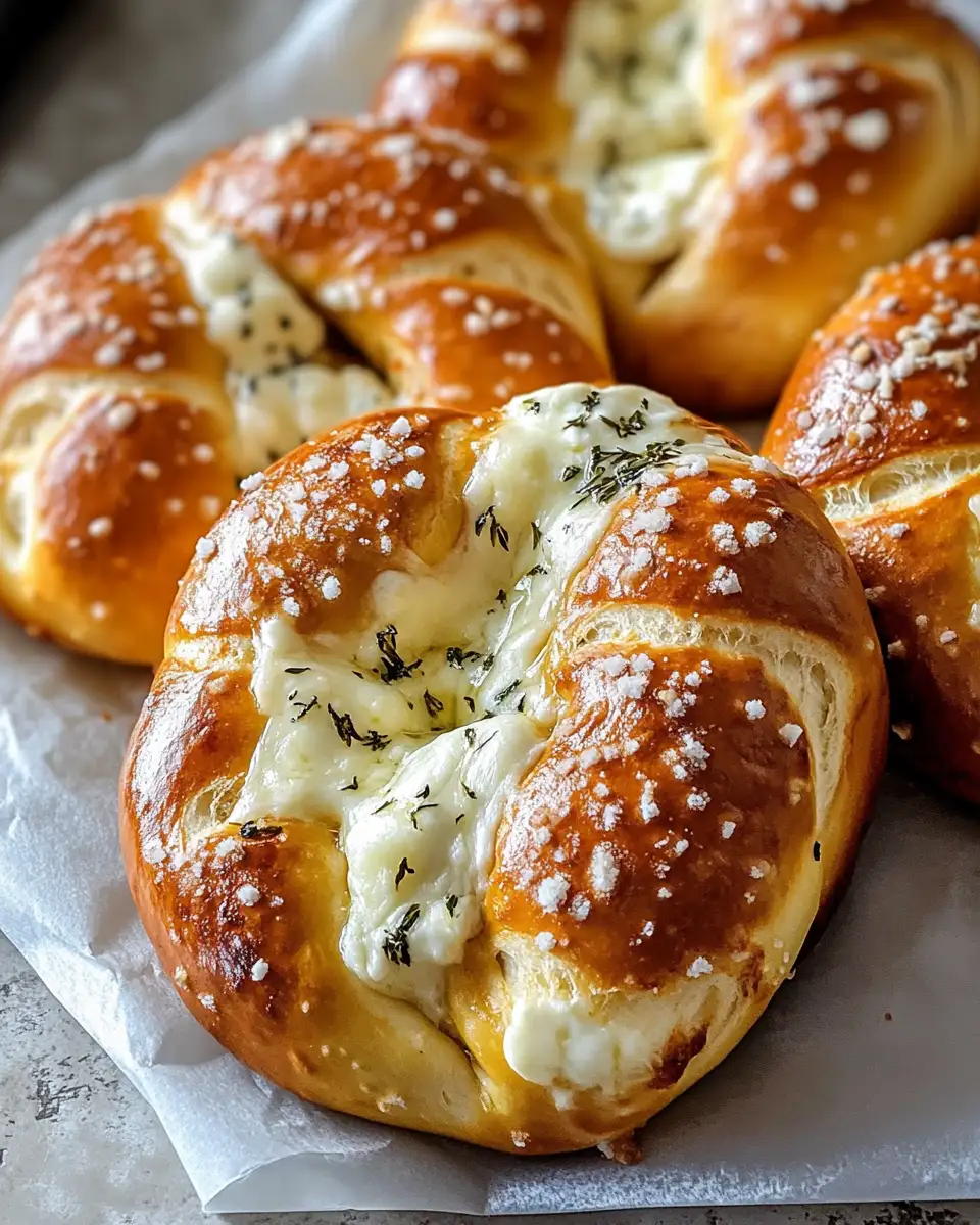 Gooey Delights: Mozzarella Stuffed Soft Pretzels You Can't Resist - Featured Image