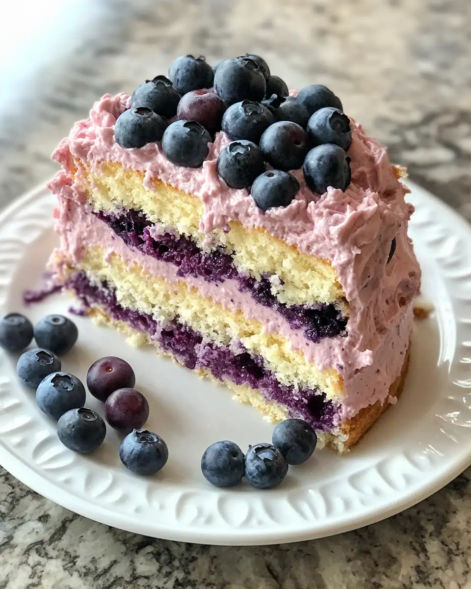 Discover the Sweet Delight of Nova Scotia Blueberry Cream Cake 6 Final dish - Discover the Sweet Delight of Nova Scotia Blueberry Cream Cake
