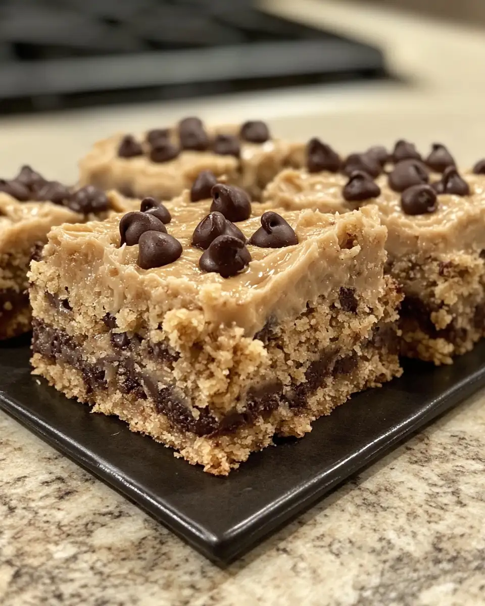 Decadent Oatmeal Chocolate Chip Bars with Irresistible Browned Butter Frosting 6 Final dish - Decadent Oatmeal Chocolate Chip Bars with Irresistible Browned Butter Frosting
