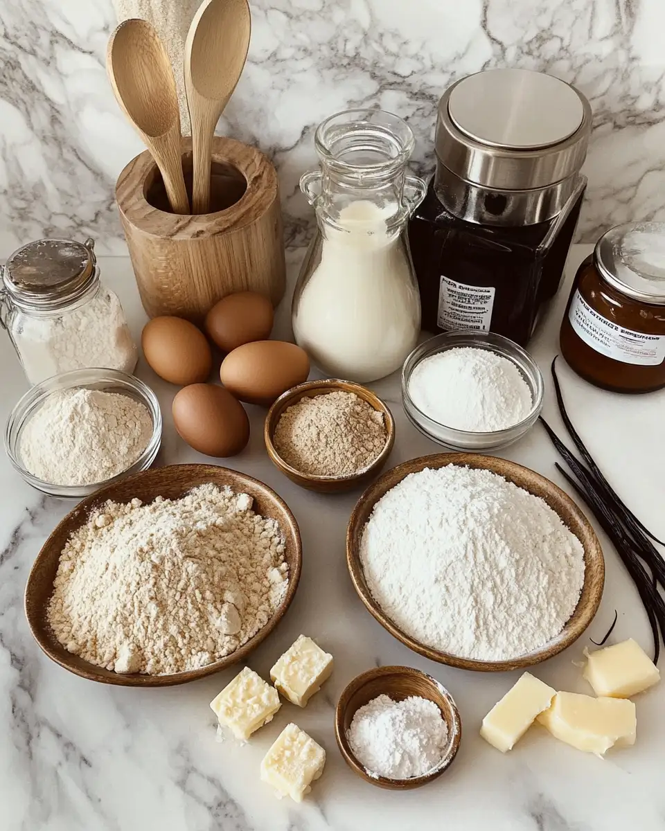 Indulge in Nostalgia with Old-Fashioned Buttermilk Donut Bars and Irresistible Brown Butter Maple Vanilla Bean Glaze 4 Ingredients for Indulge in Nostalgia with Old-Fashioned Buttermilk Donut Bars and Irresistible Brown Butter Maple Vanilla Bean Glaze