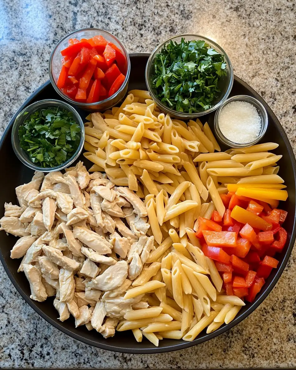 Weeknight Wonder: One-Pot Creamy Cajun Chicken Pasta Delight 4 Ingredients for Weeknight Wonder: One-Pot Creamy Cajun Chicken Pasta Delight