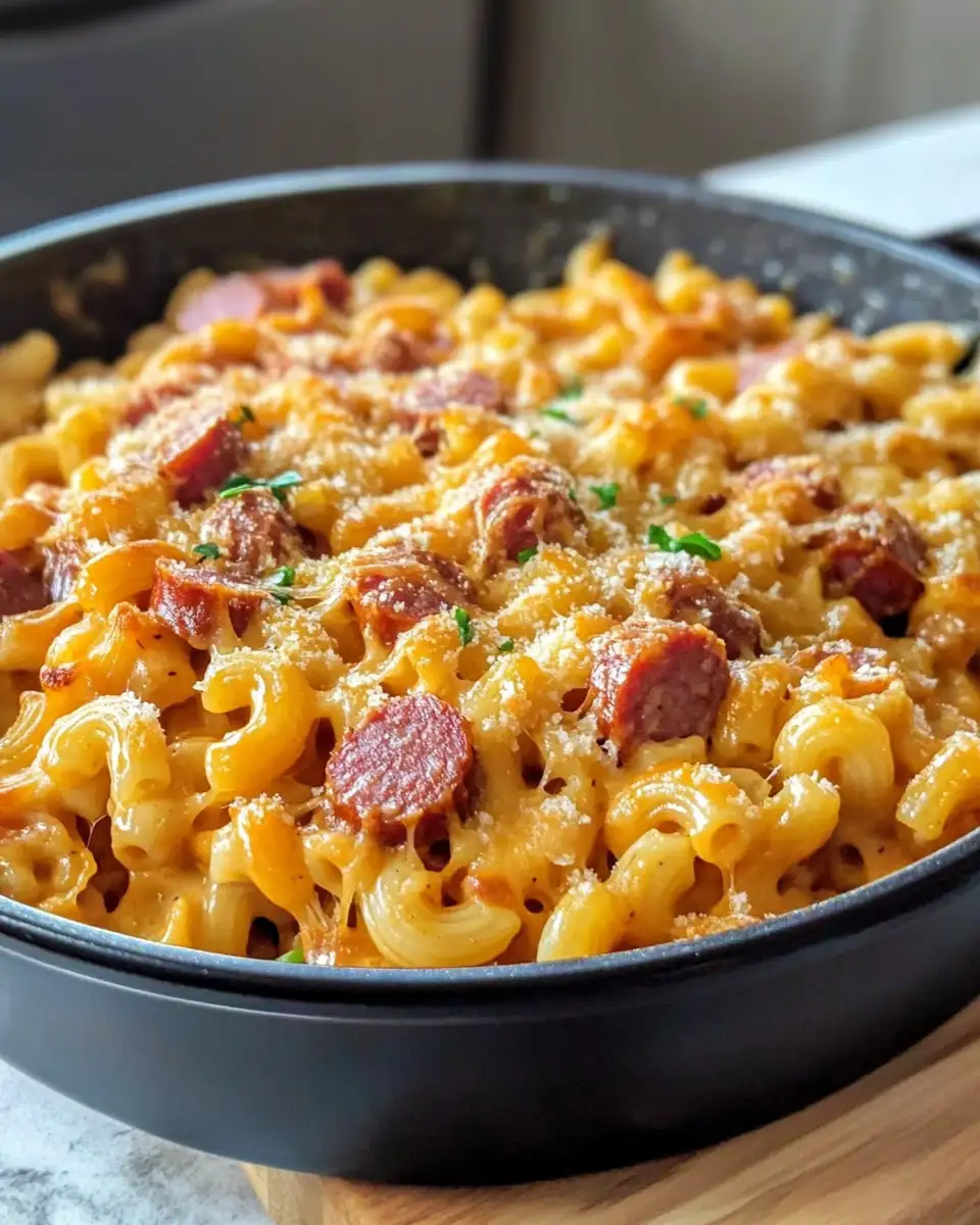 Ultimate Comfort: One Pot Mac and Cheese with Kielbasa - Featured Image