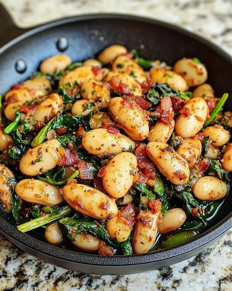 One-Skillet Garlic Butter Beans & Greens: A Flavor-Packed Dinner in Minutes - Featured Image