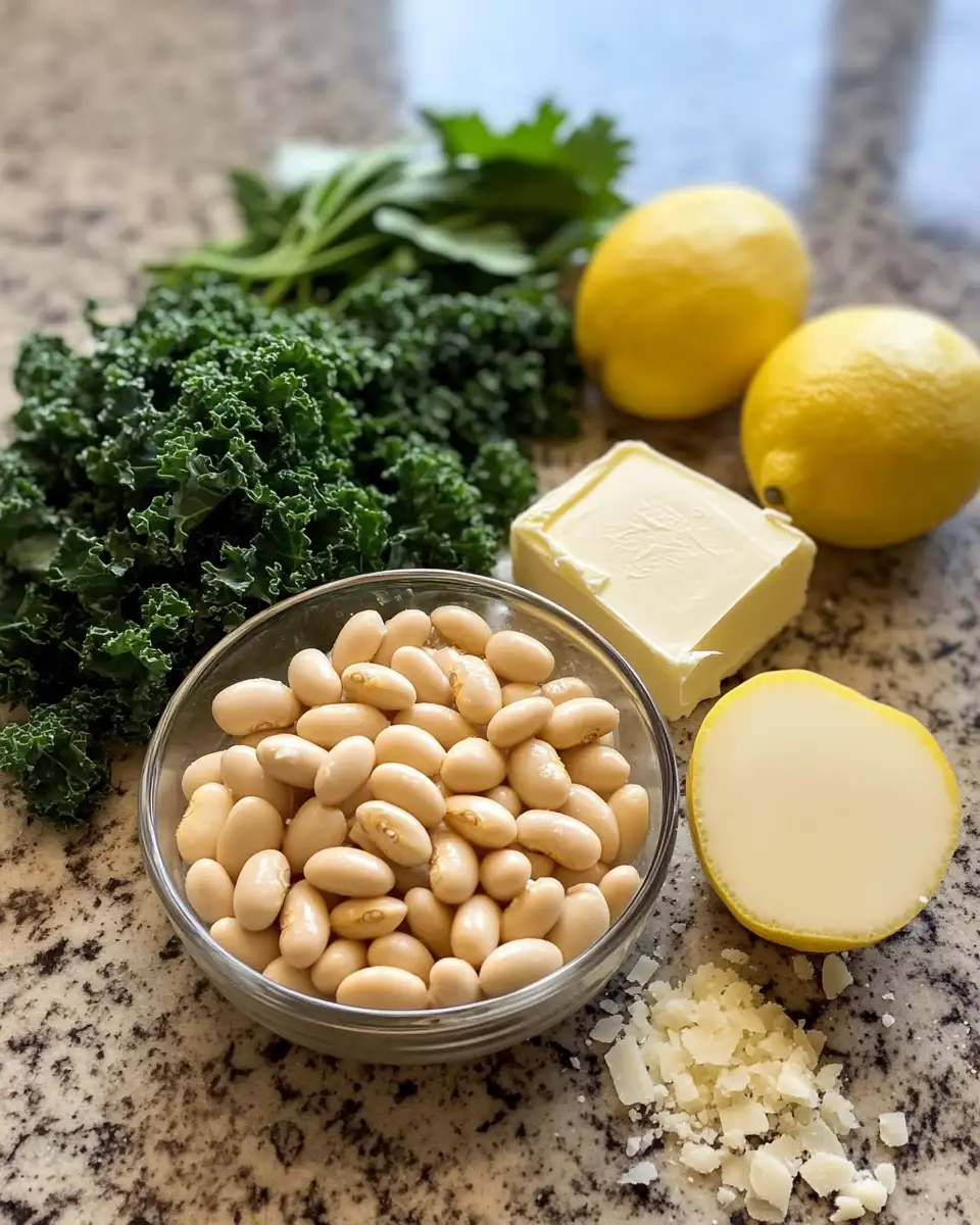 One-Skillet Garlic Butter Beans & Greens: A Flavor-Packed Dinner in Minutes 4 Ingredients for One-Skillet Garlic Butter Beans & Greens: A Flavor-Packed Dinner in Minutes