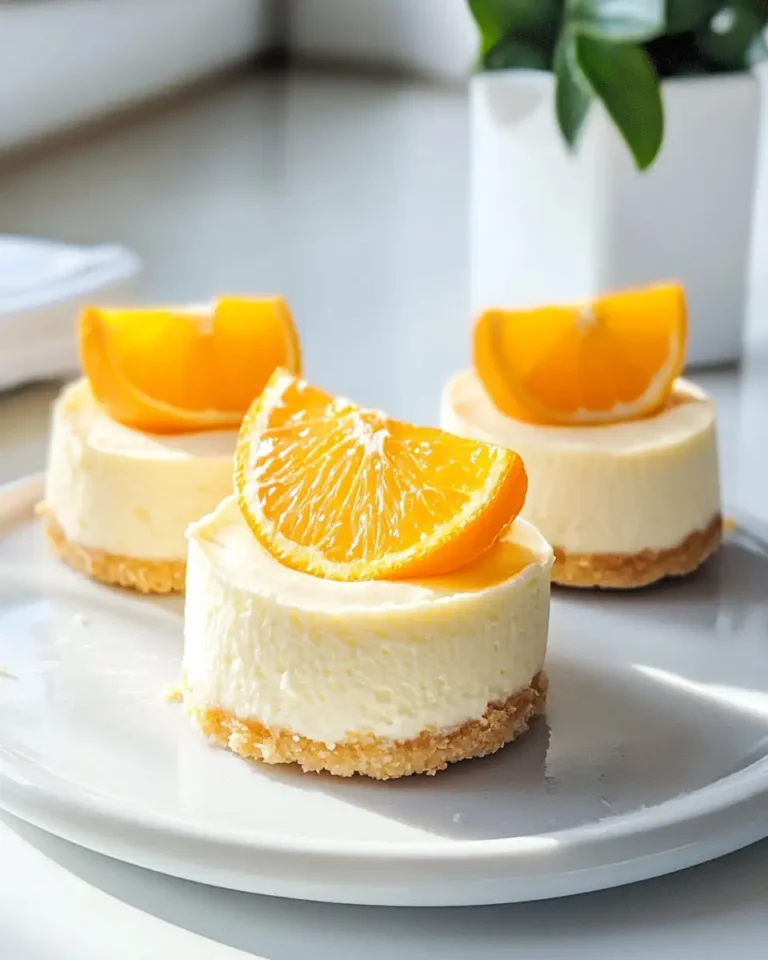 Delight in Every Bite: Orange Creamsicle Mini Cheesecakes - Featured Image