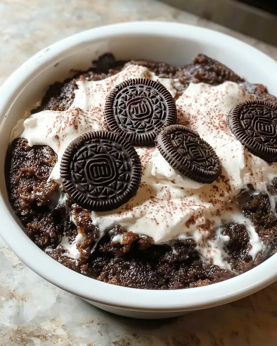 Indulgence Made Easy with This Oreo Dump Cake Recipe - Featured Image
