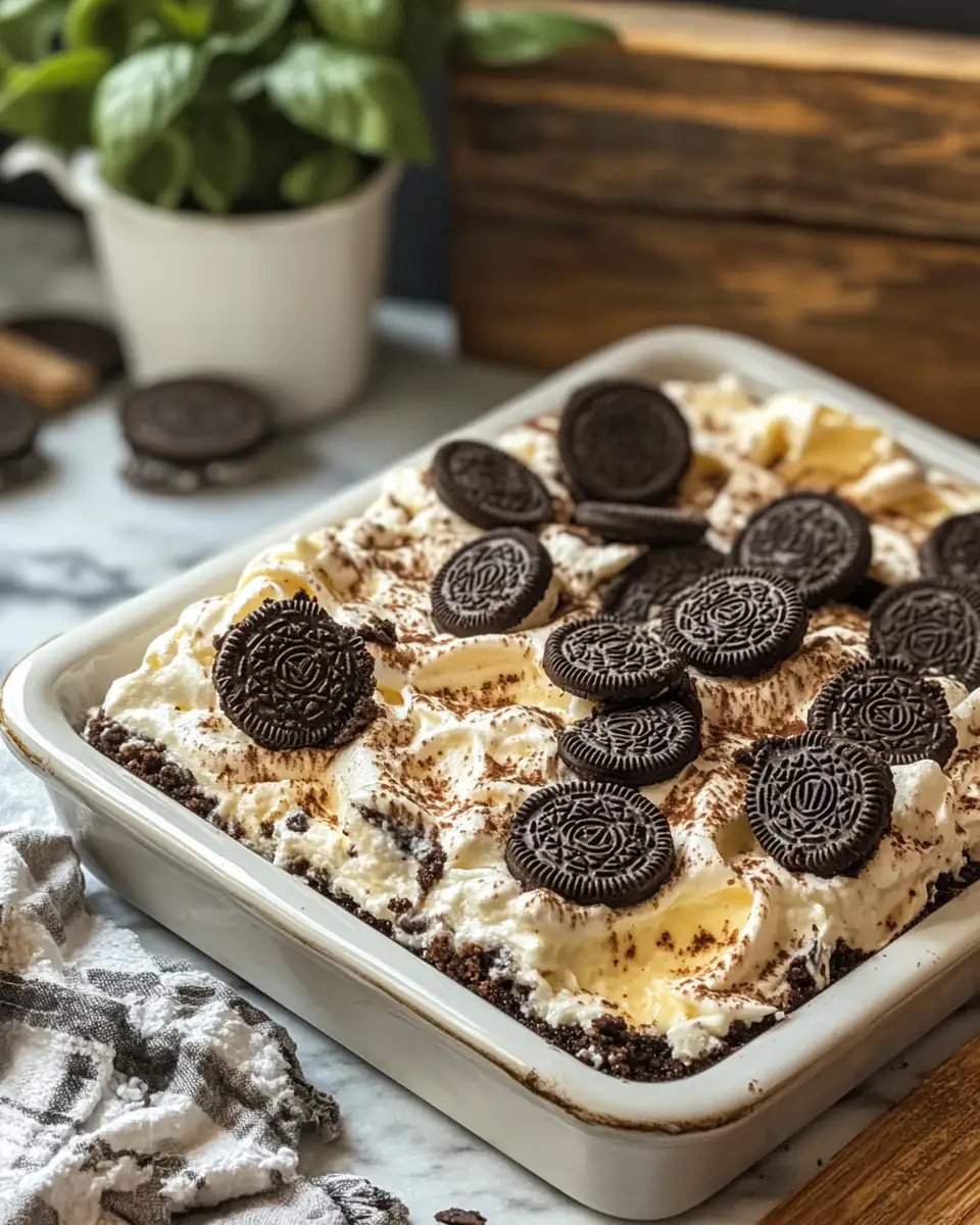 Irresistible Oreo Dump Cake Recipe You Need to Try Today 6 Final dish - Irresistible Oreo Dump Cake Recipe You Need to Try Today