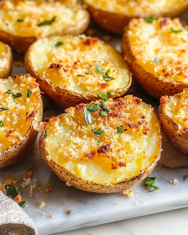 Crispy Parmesan Baked Potatoes That Will Steal the Show - Featured Image