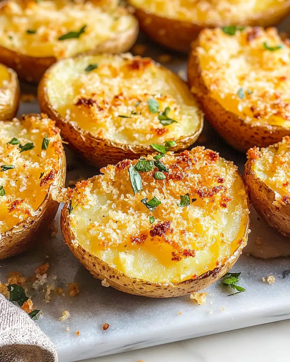 Crispy Parmesan Baked Potatoes That Will Steal the Show - Featured Image