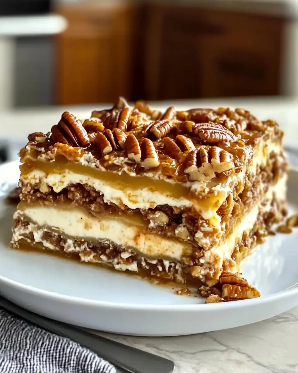 Layers of Love: Dive into Decadent Pecan Pie Lasagna - Featured Image