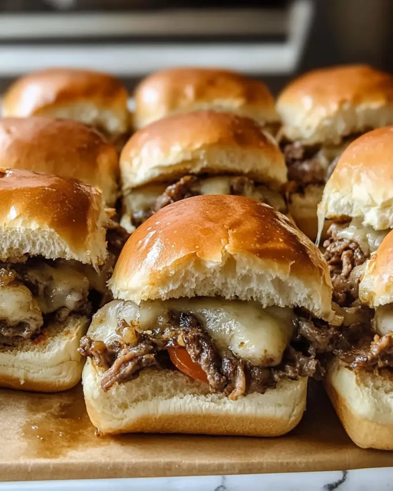 Philly Cheesesteak Sliders: Bite-Sized Flavor Explosion - Featured Image