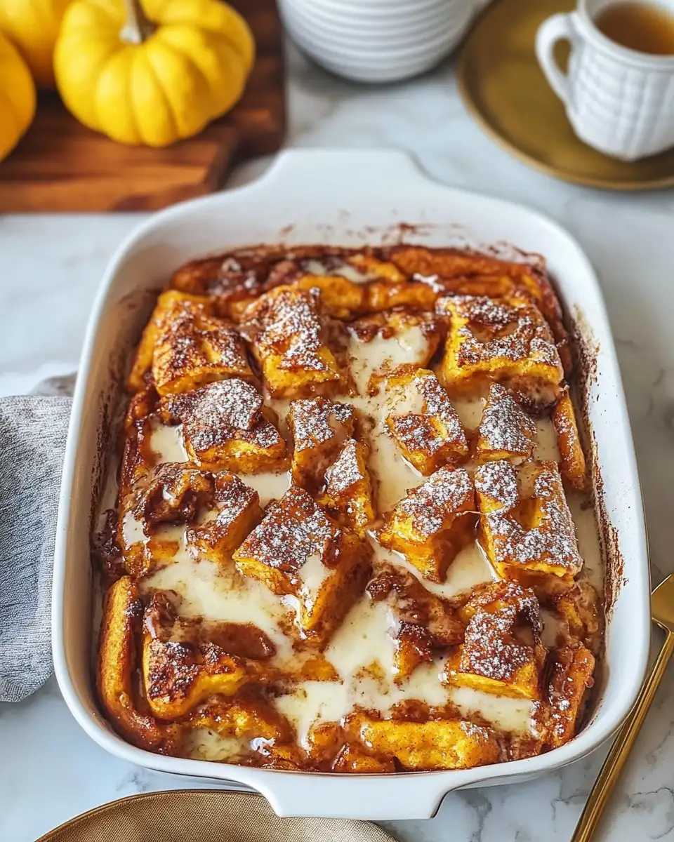 Pumpkin French Toast Casserole: Your Ultimate Fall Breakfast Delight - Featured Image