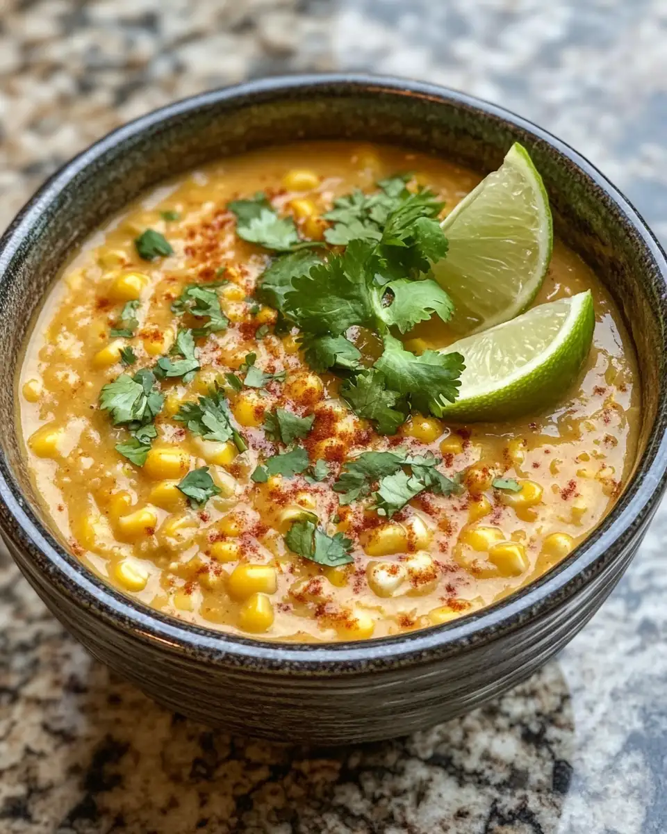 Savor the Flavors: Slow Cooker Mexican Street Corn Soup Magic 6 Final dish - Savor the Flavors: Slow Cooker Mexican Street Corn Soup Magic