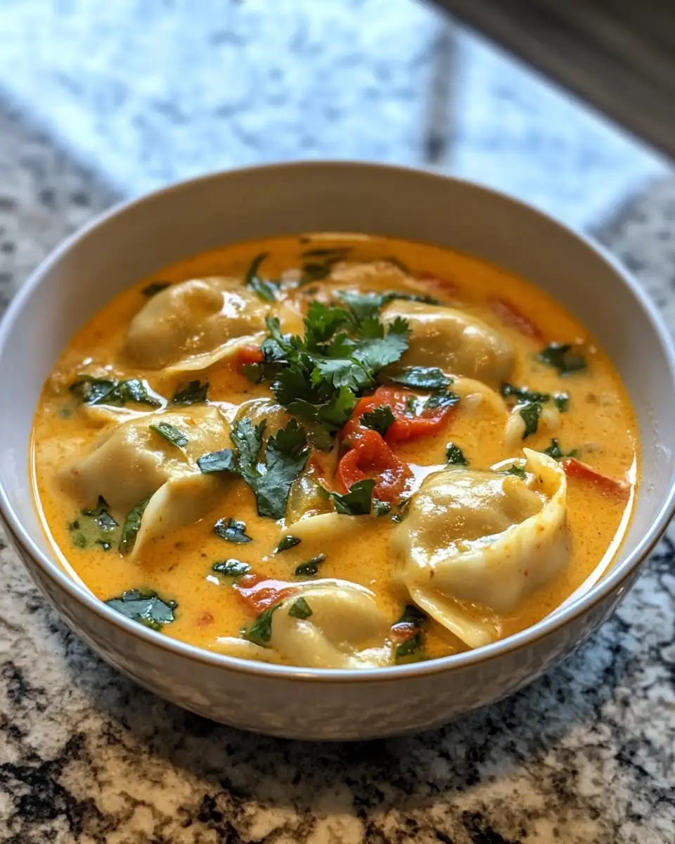 Spice Up Your Senses with Spicy Coconut Curry Dumpling Soup 6 Final dish - Spice Up Your Senses with Spicy Coconut Curry Dumpling Soup