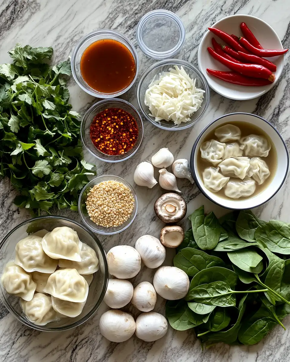 Spice Up Your Senses with Spicy Coconut Curry Dumpling Soup 4 Ingredients for Spice Up Your Senses with Spicy Coconut Curry Dumpling Soup