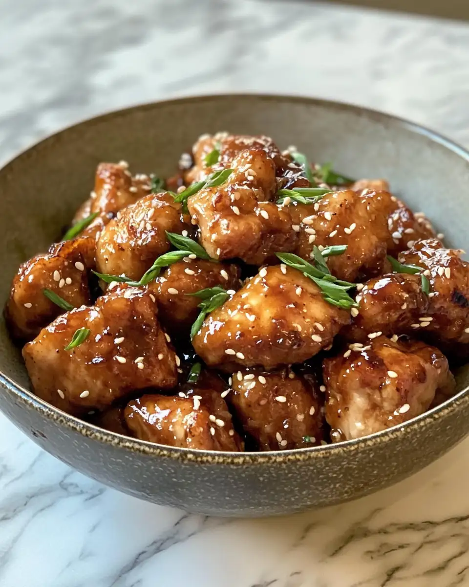 Final dish - Irresistibly Delicious Sticky Honey Chicken Recipe to Sweeten Your Dinner Table