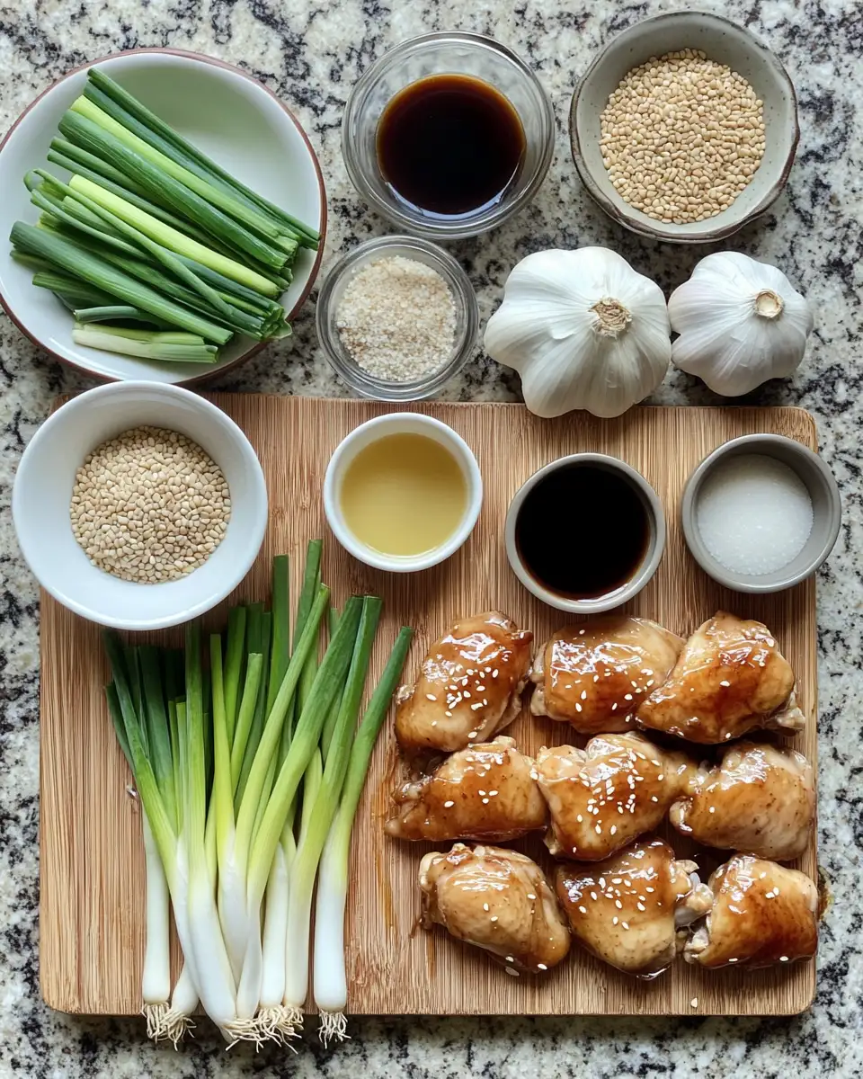 Ingredients for Irresistibly Delicious Sticky Honey Chicken Recipe to Sweeten Your Dinner Table