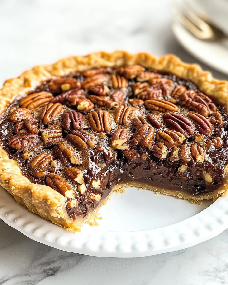 Decadent Delight: Dive into the Richness of Texas Chocolate Pecan Pie - Featured Image