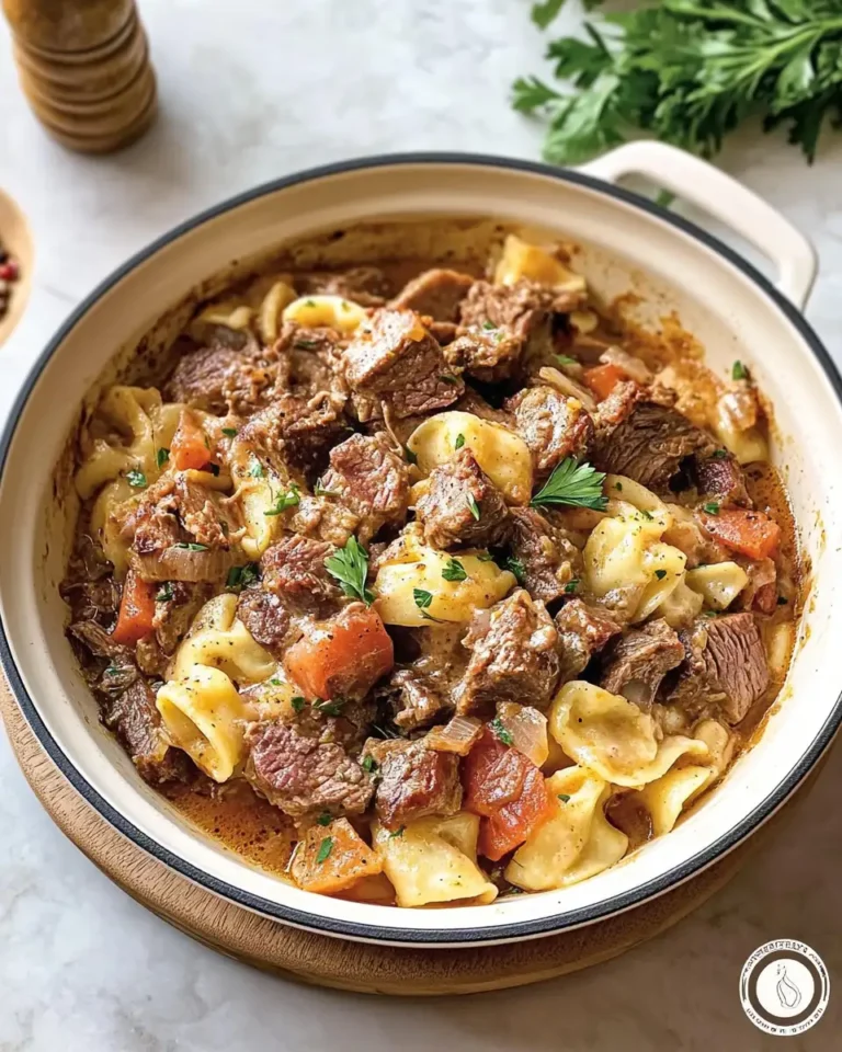 Tuscan Beef Casserole to Wow Your Guests - Featured Image