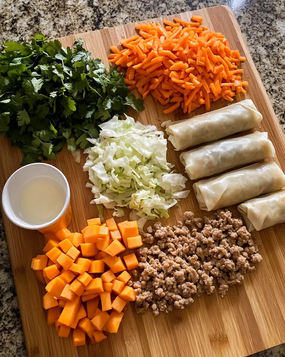 Ingredients for Unleash the Magic of Voodoo Egg Rolls in Your Kitchen