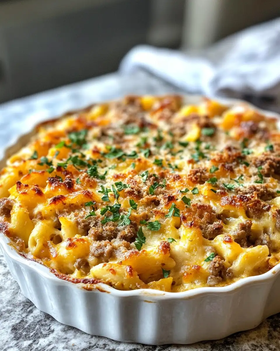 Final dish - Savor the Heartland: Discover the Rich Flavors of Amish Country Casserole