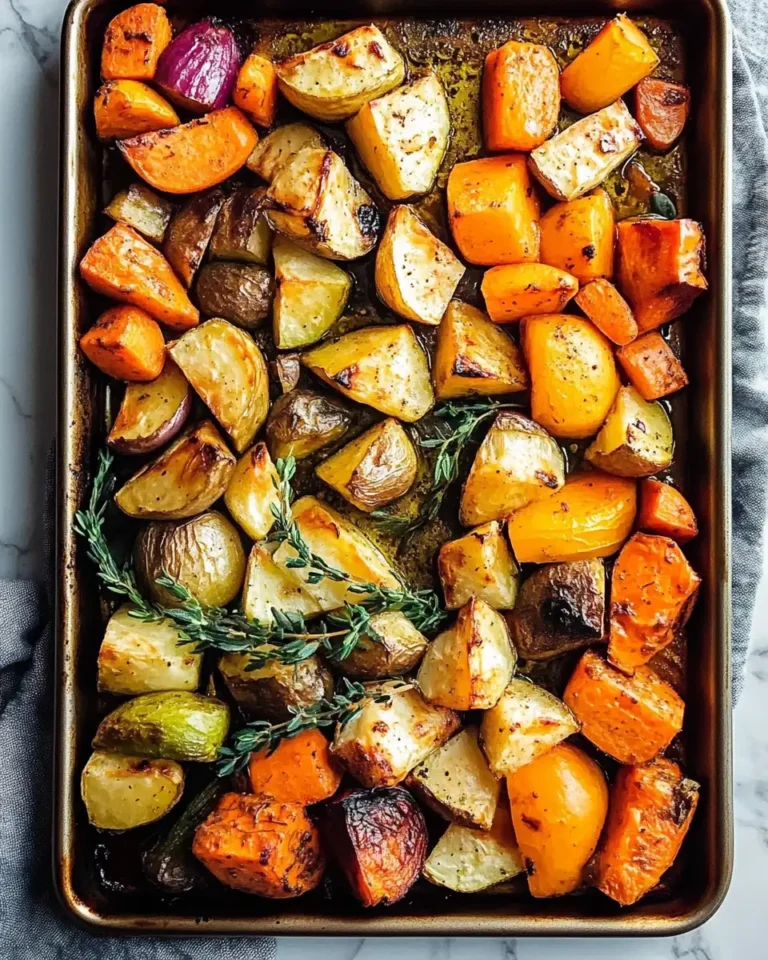 Delight in the Season with an Autumn Harvest Veggie Sheet Pan Dinner - Featured Image