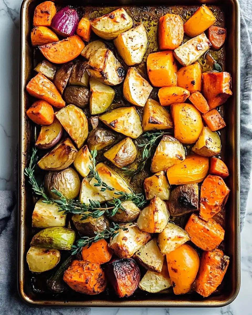 Delight in the Season with an Autumn Harvest Veggie Sheet Pan Dinner - Featured Image