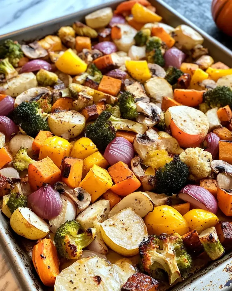 Savor the Season with an Autumn Harvest Veggie Sheet Pan Dinner - Featured Image