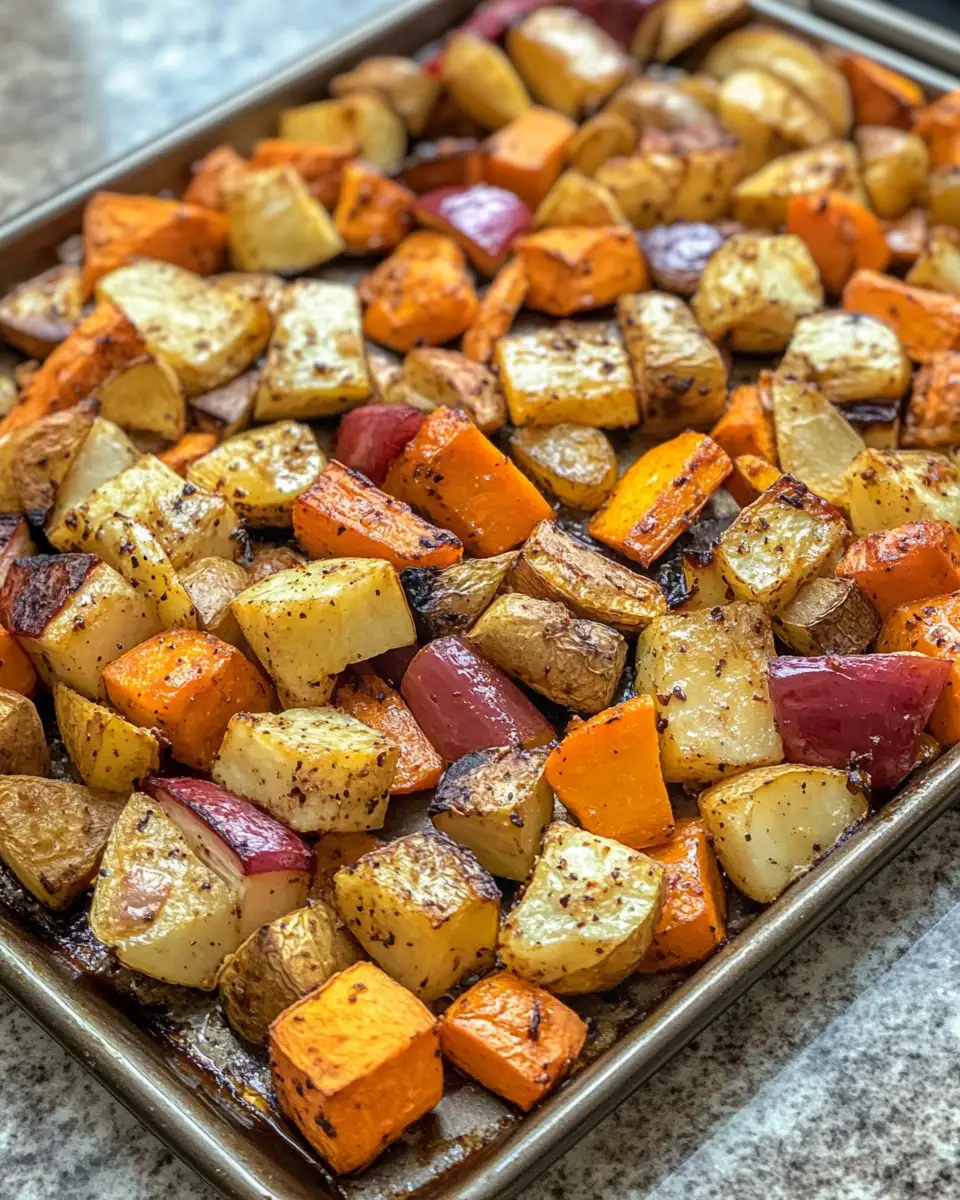 Final dish - Savor the Season with an Autumn Harvest Veggie Sheet Pan Dinner