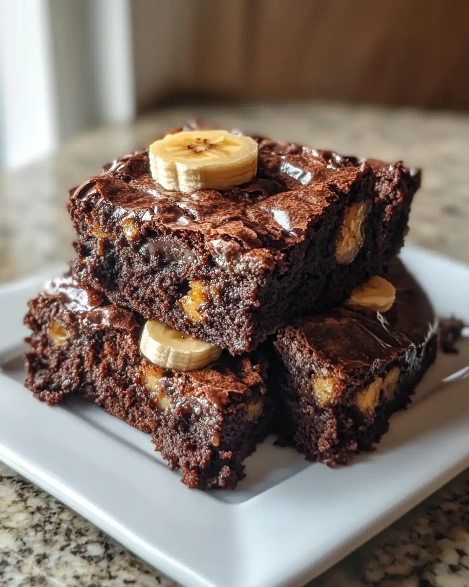 Banana Bread Brownies: The Ultimate Fusion Dessert You Need to Try 6 Final dish - Banana Bread Brownies: The Ultimate Fusion Dessert You Need to Try