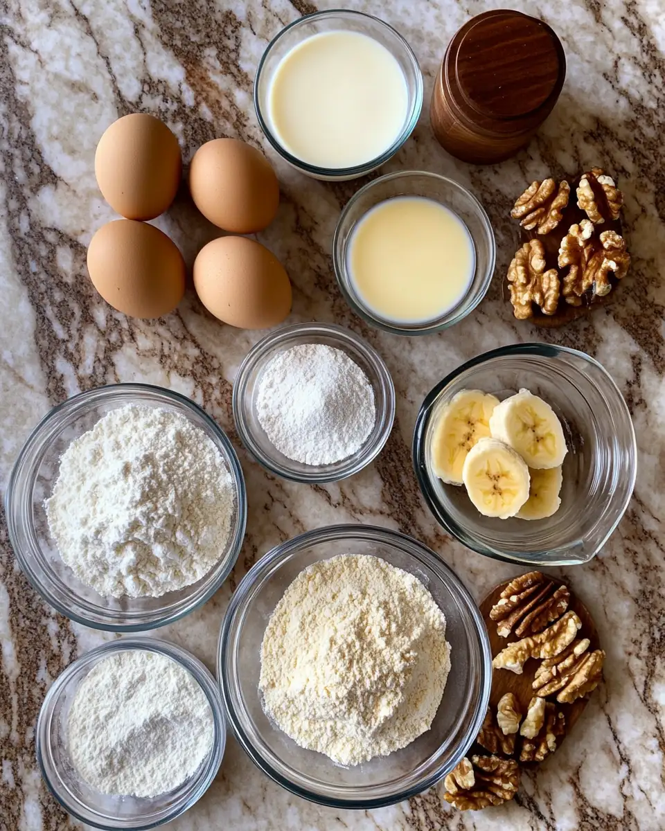 Banana Bread Bliss: Elevate Your Baking Game 4 Ingredients for Banana Bread Bliss: Elevate Your Baking Game