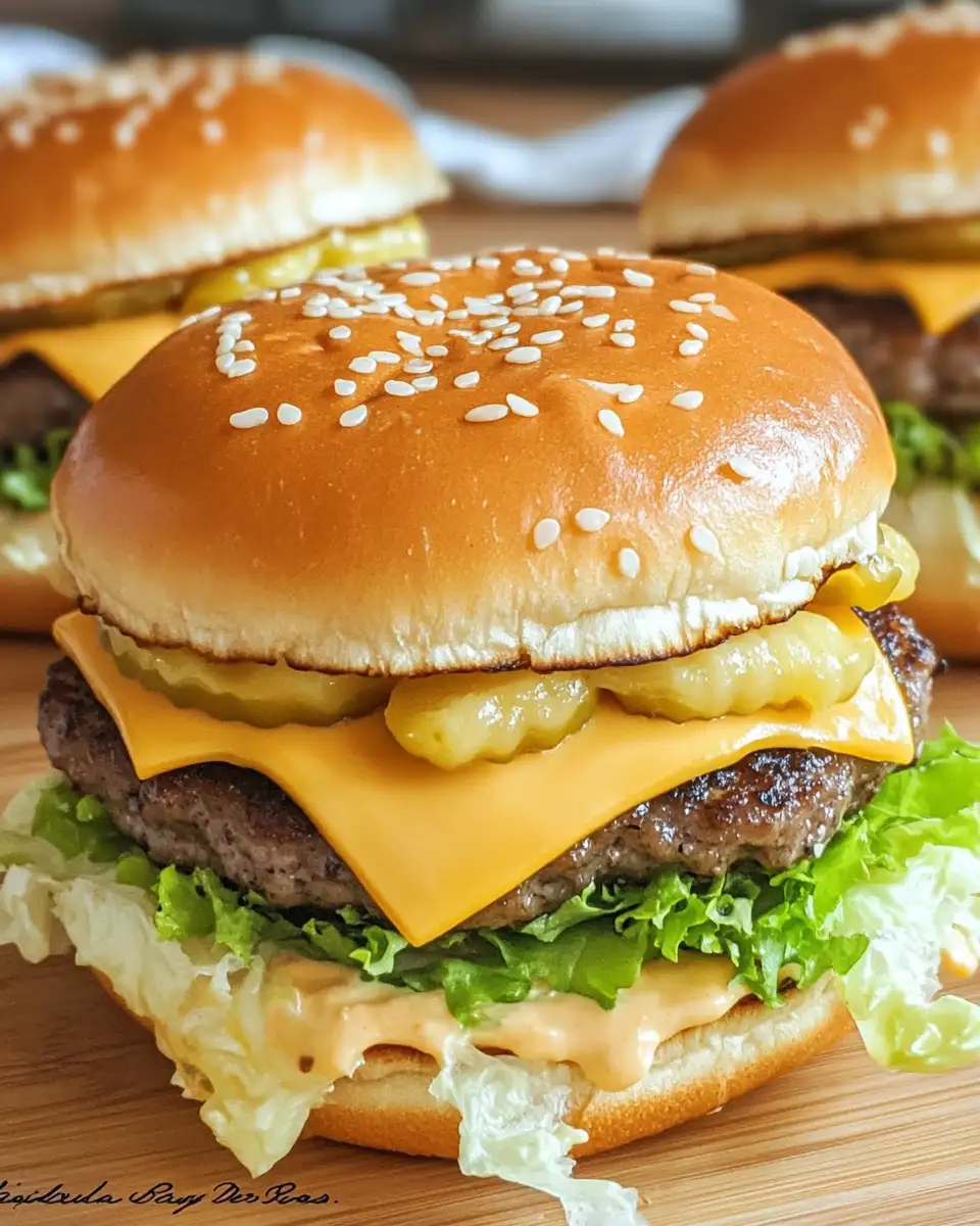 Ultimate Mini Big Mac Cheeseburgers: The Best Recipe Revealed - Featured Image