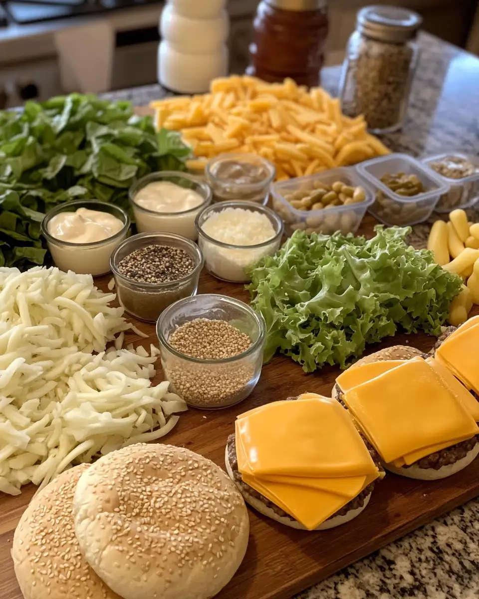 Ultimate Mini Big Mac Cheeseburgers: The Best Recipe Revealed 4 Ingredients for Ultimate Mini Big Mac Cheeseburgers: The Best Recipe Revealed
