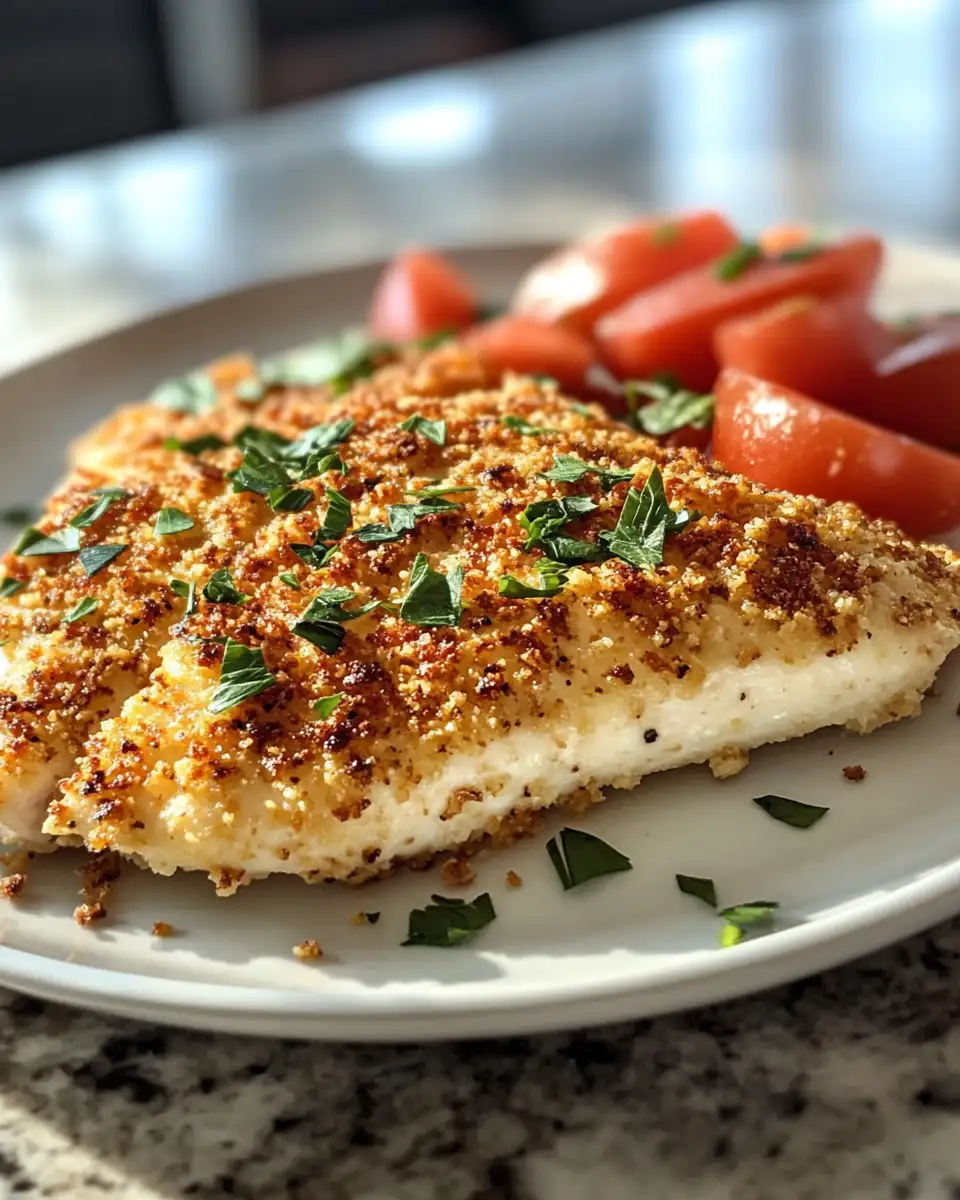 Discover the Ultimate Parmesan Crusted Chicken Recipe 6 Final dish - Discover the Ultimate Parmesan Crusted Chicken Recipe