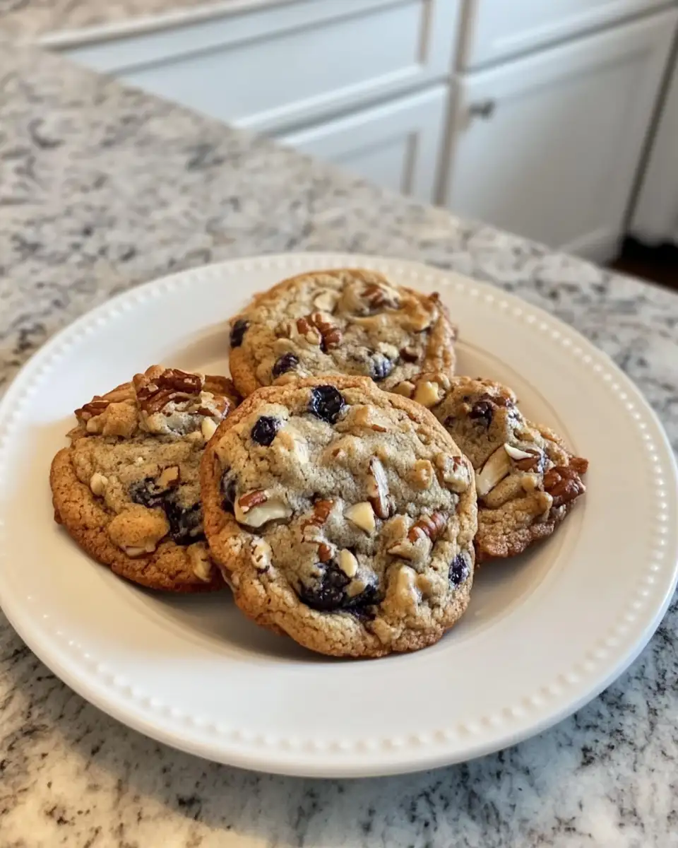 Irresistible Blueberry Coconut Pecan Cookies for a Sweet Snack Sensation 6 Final dish - Irresistible Blueberry Coconut Pecan Cookies for a Sweet Snack Sensation
