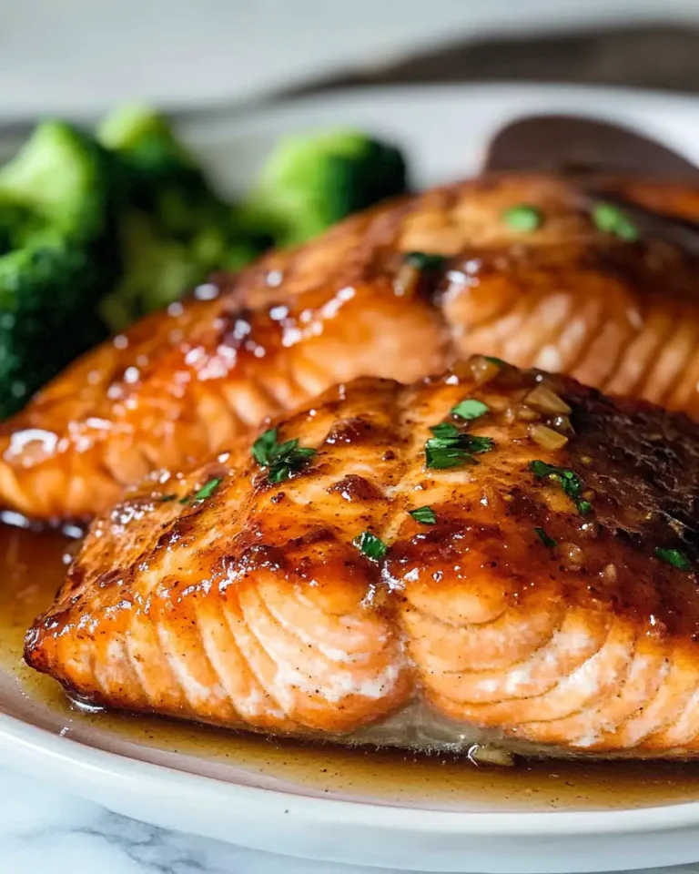 Savor the Sweet Symphony of Brown Sugar Maple Glazed Salmon - Featured Image
