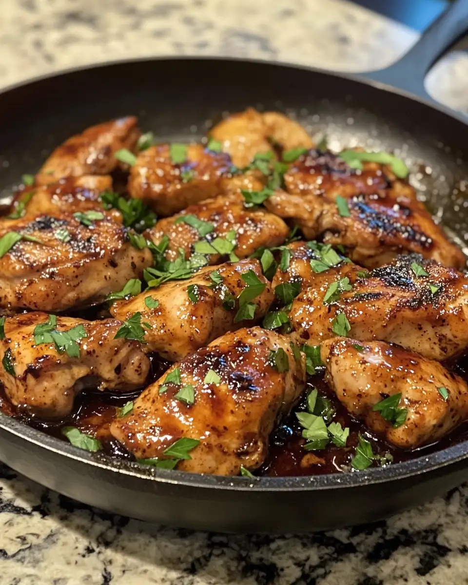 Final dish - Sizzling Cajun Bourbon Chicken: A Flavorful Southern Delight