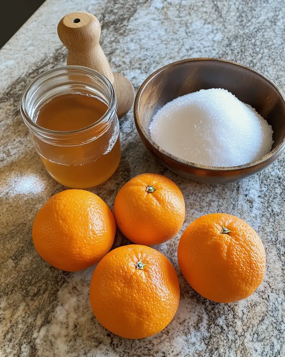 Zesty Delights: Transform Your Desserts with Candied Orange Peel 4 Ingredients for Zesty Delights: Transform Your Desserts with Candied Orange Peel